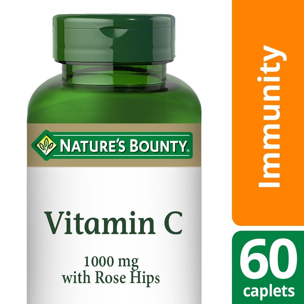 Nature'S Bounty Vitamin C 1000 MG With Rose Hips