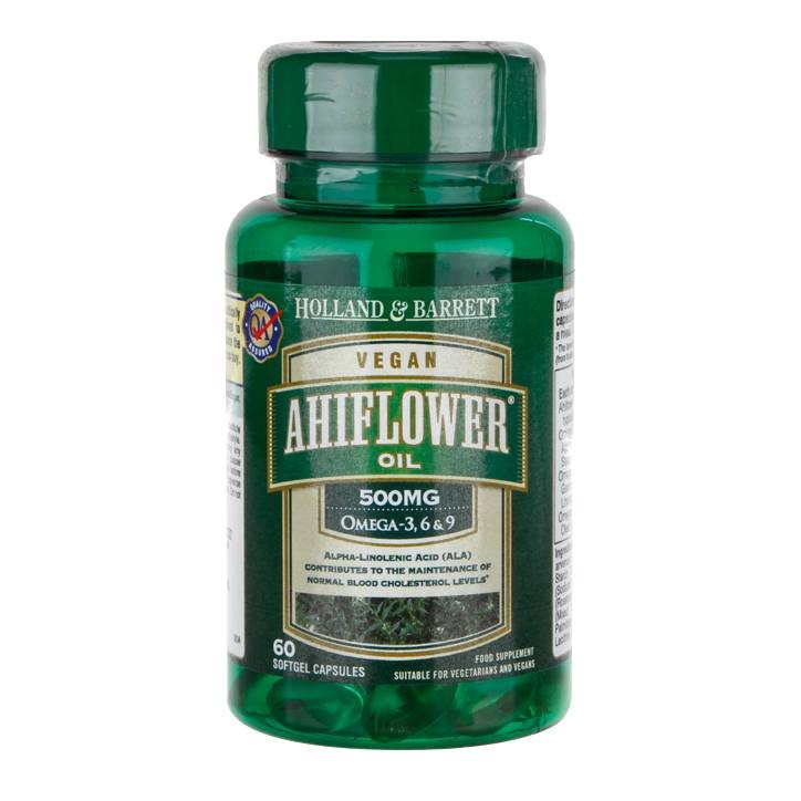 Holland & Barrett Ahiflower Oil 500mg