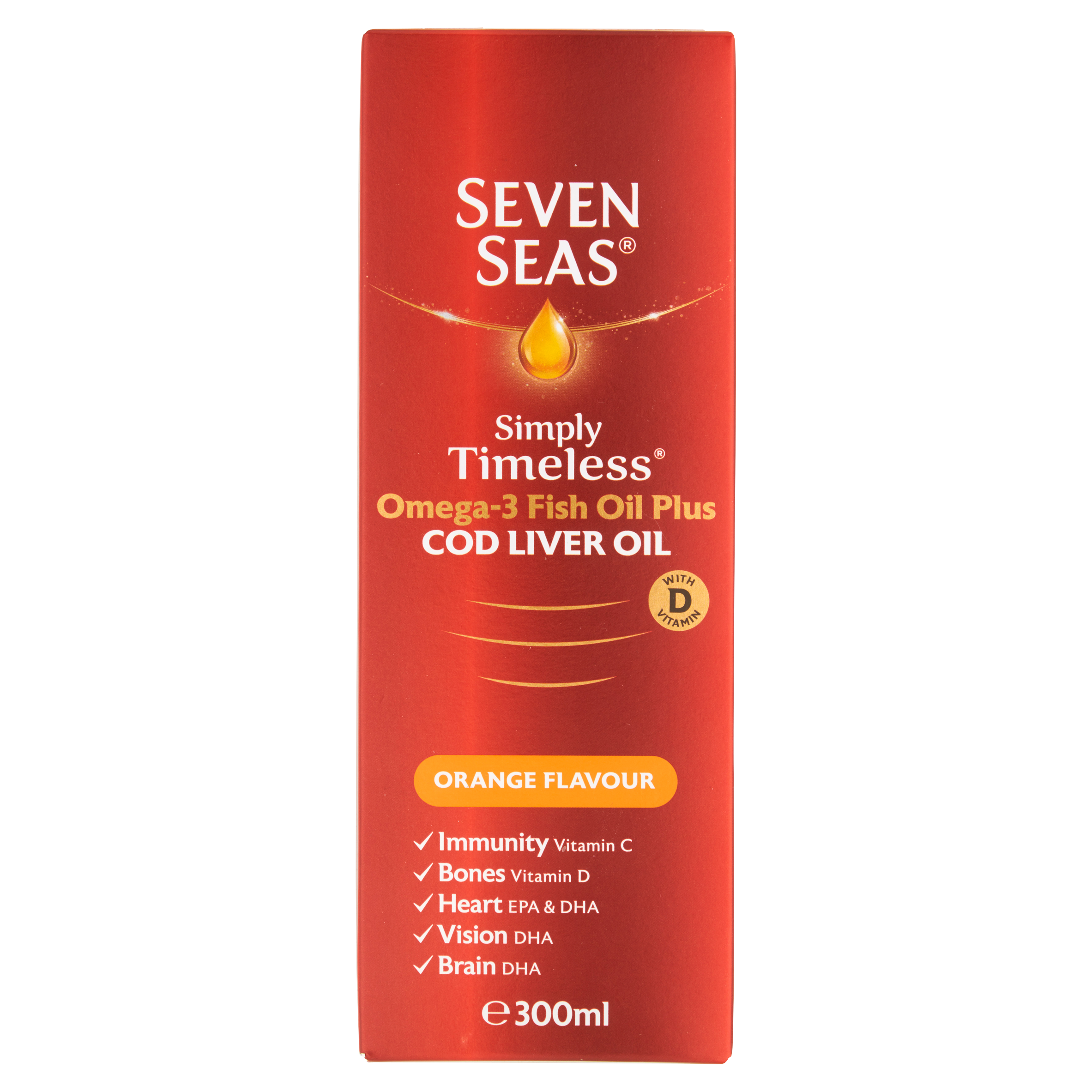 Seven Seas Orange Syrup Liquid