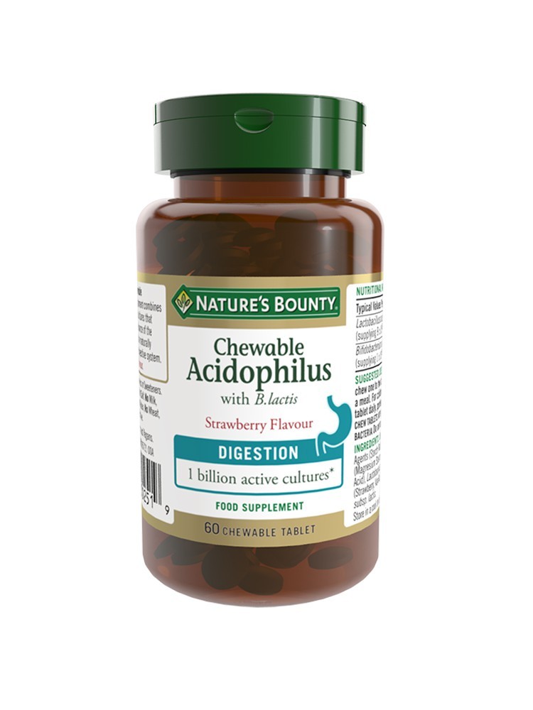 Nature'S Bounty Chewable Acidophilus With B.lactis