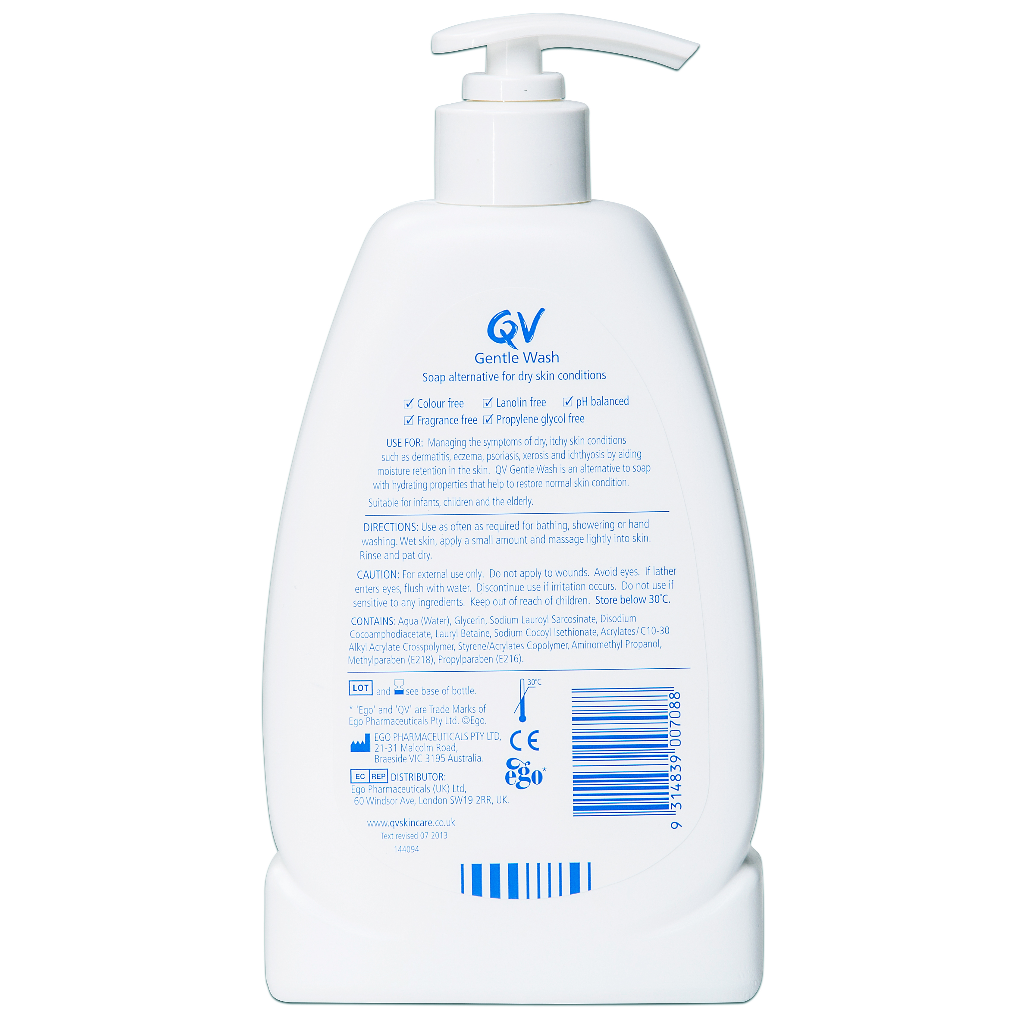 QV Gentle Wash 500g