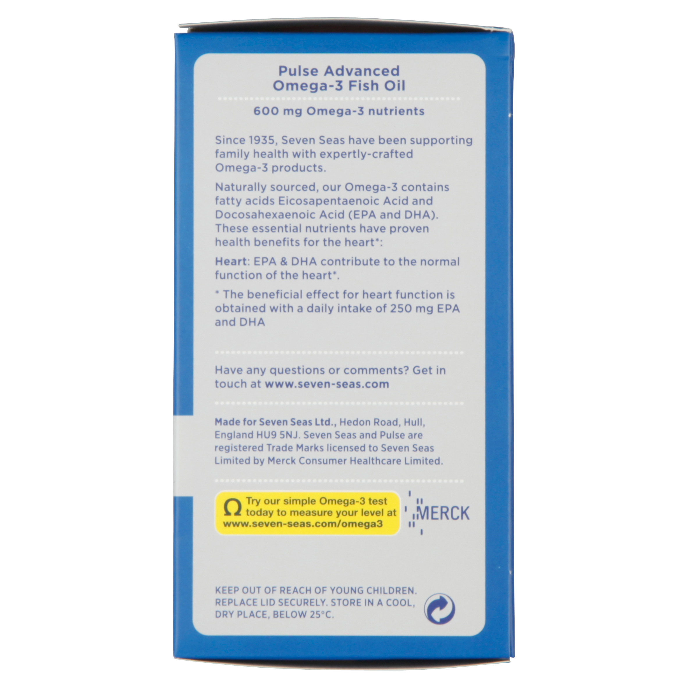 Seven Seas Advanced Omega-3 Capsules