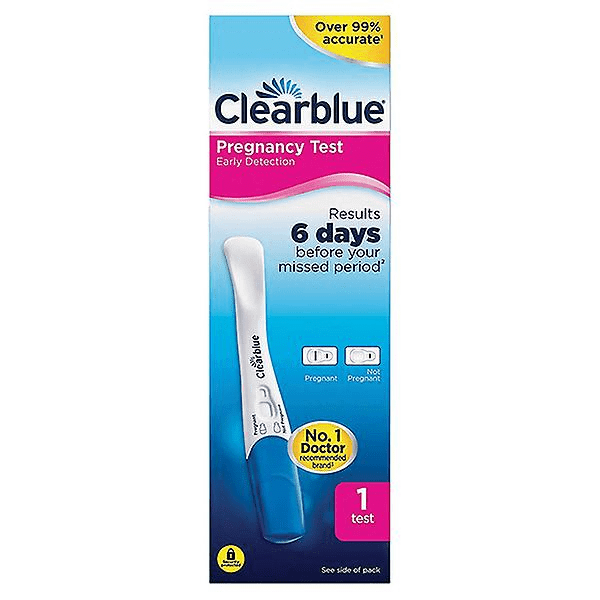 Clearblue Early Detection Visual Pregnancy Test