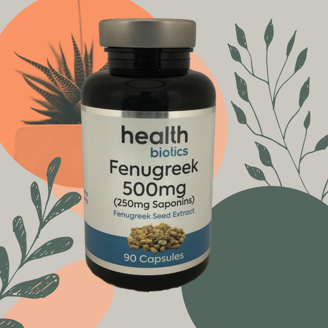 Healthbiotics Fenugreek 500mg 90 Capsules