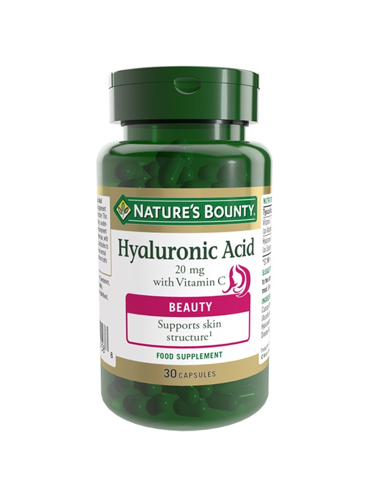 Nature'S Bounty Hyaluronic Acid 20 MG With Vitamin C