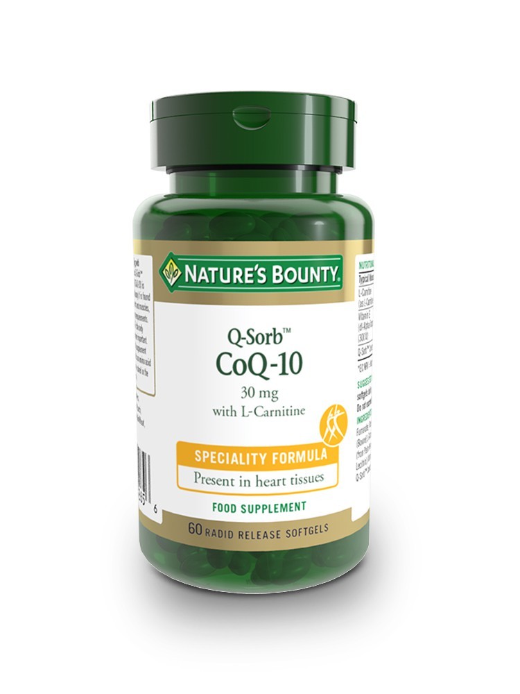 Nature'S Bounty Q-Sorb™ Coq-10 30 MG With L-Carnitine