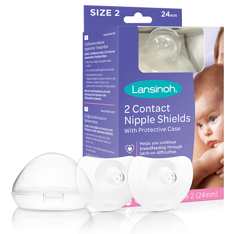 Lansinoh Contact Nipple Shields 24mm