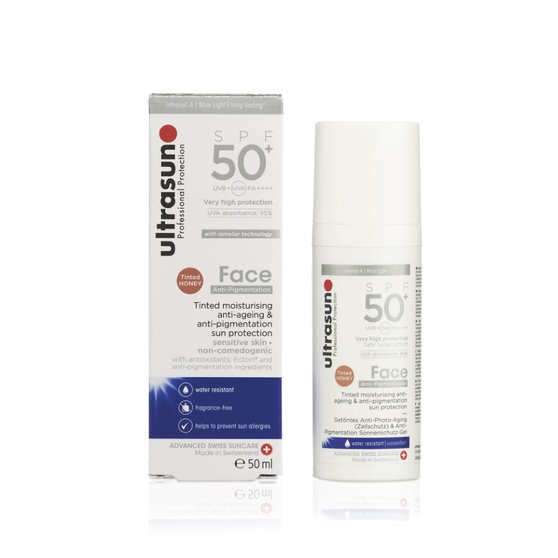 Ultrasun 50+Spf Tinted Anti Pigmentation Face