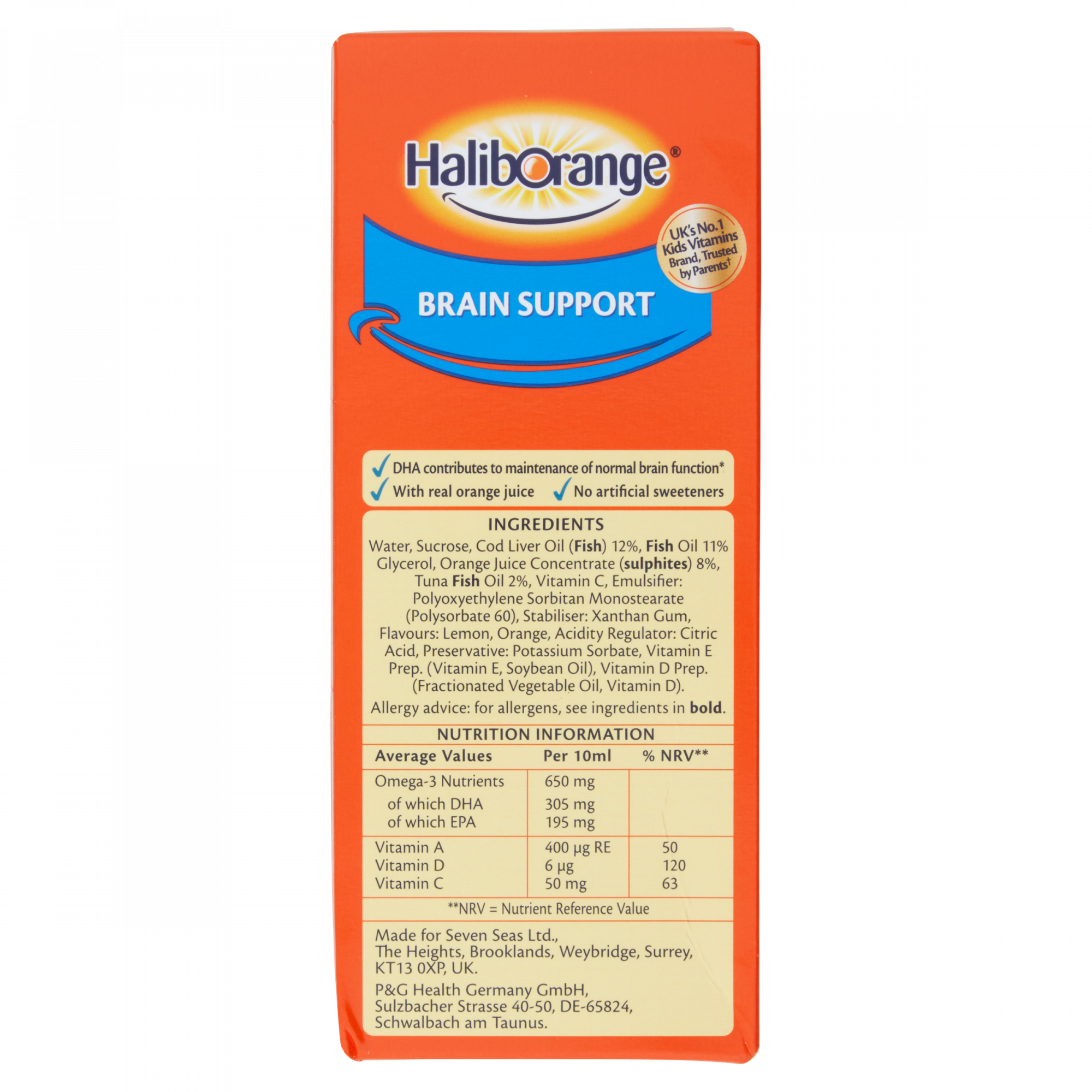 Haliborange Omega 3 Syrup Orange