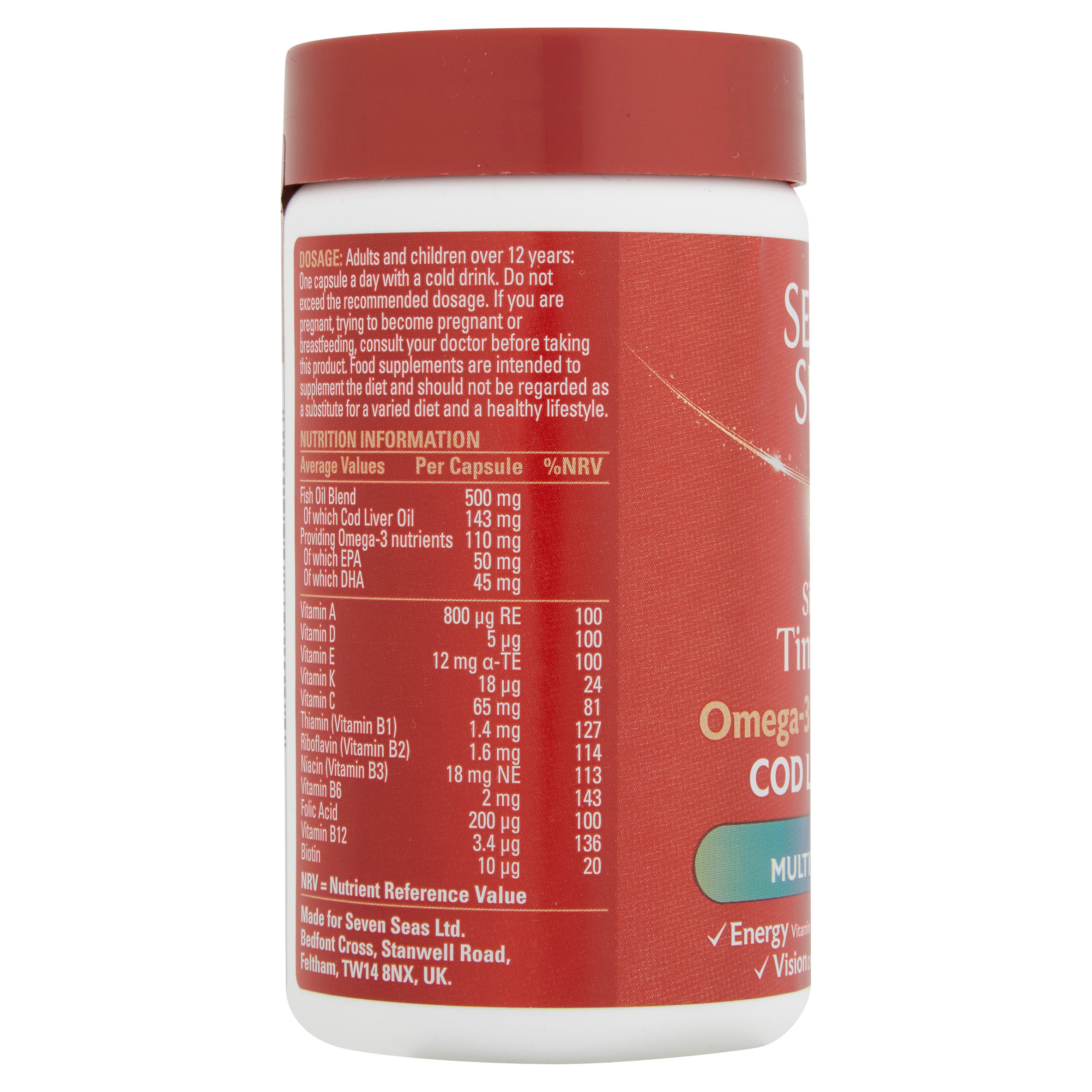 Seven Seas Multivitamins Capsules