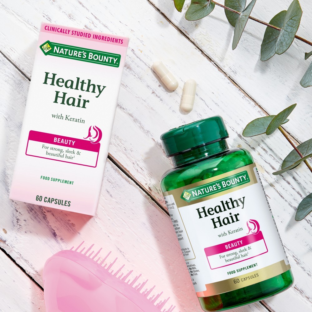 Nature'S Bounty Healthy Hair With Keratin