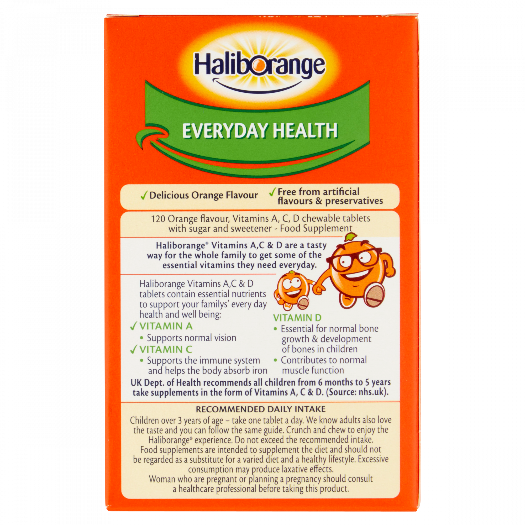 Haliborange Orange Flavour Acd Tablets