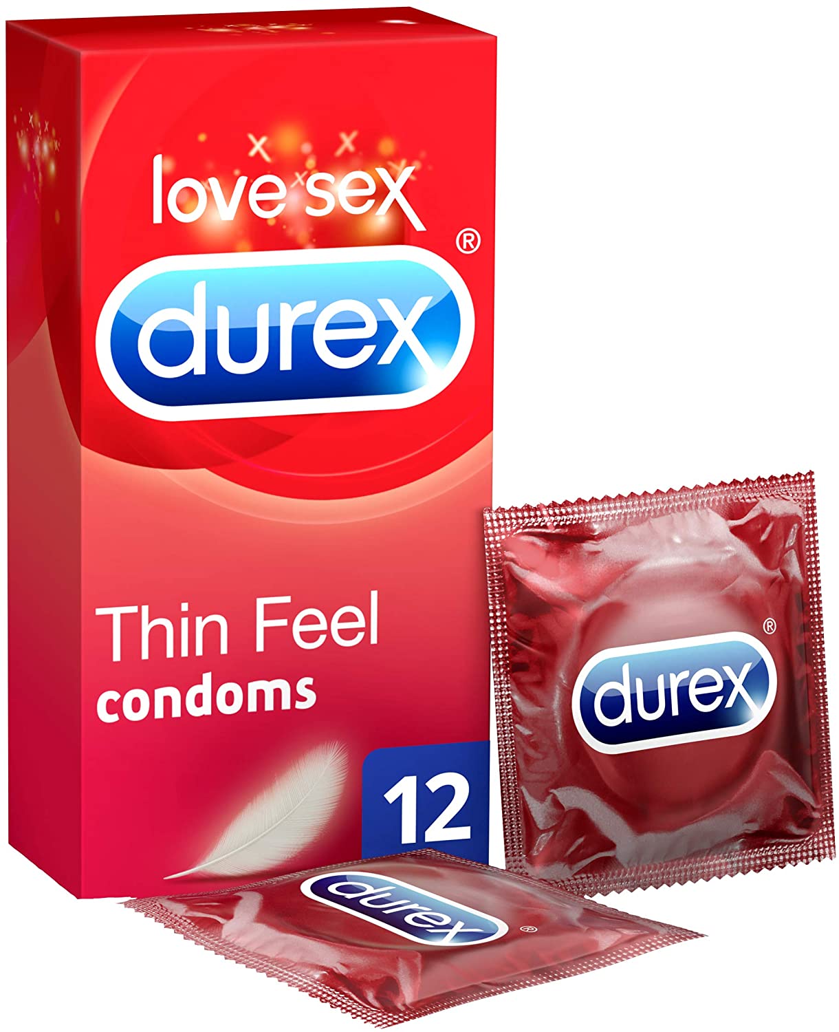 Durex Thin Feel Condoms 12s