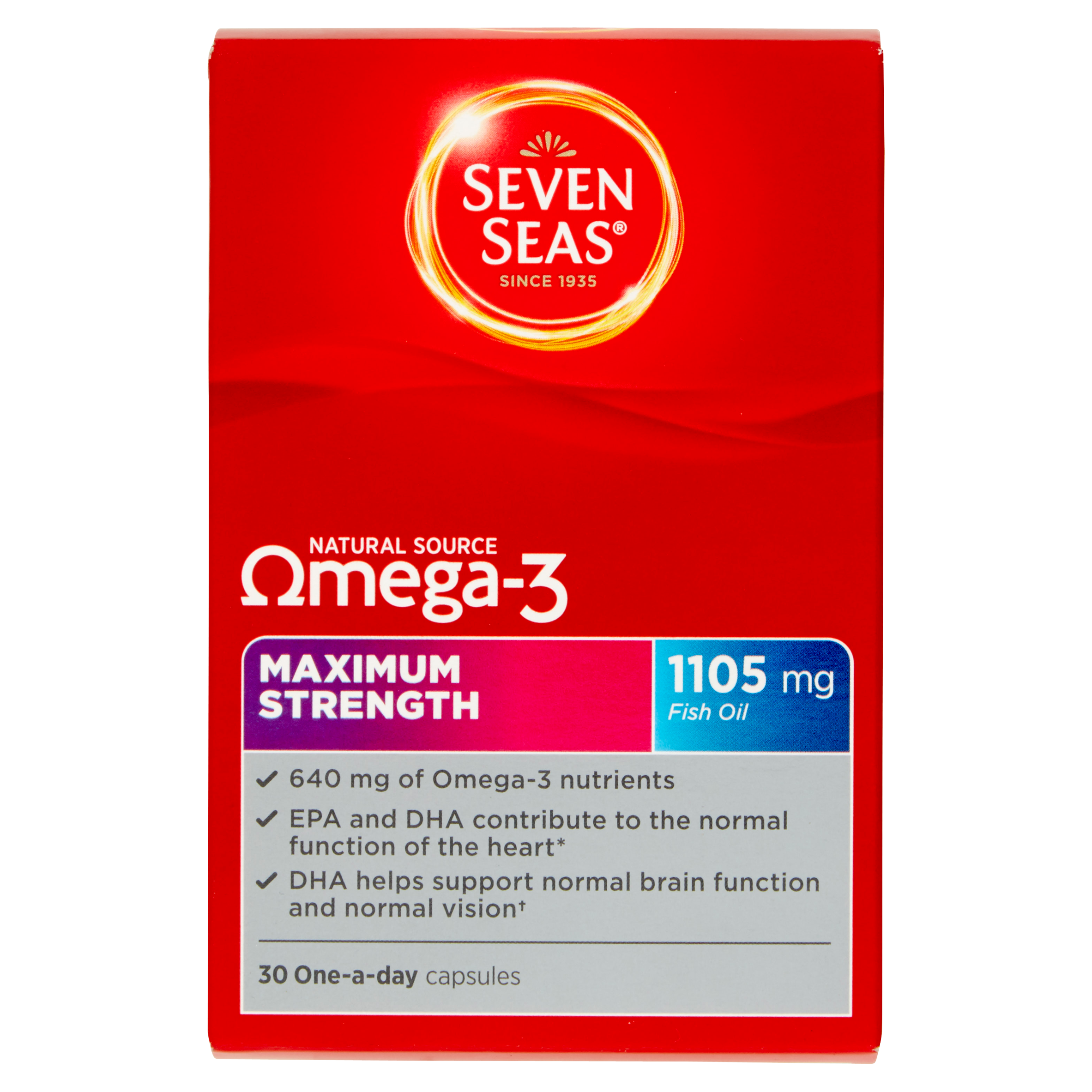 Seven Seas Natural Source Omega-3 Maximum Strength