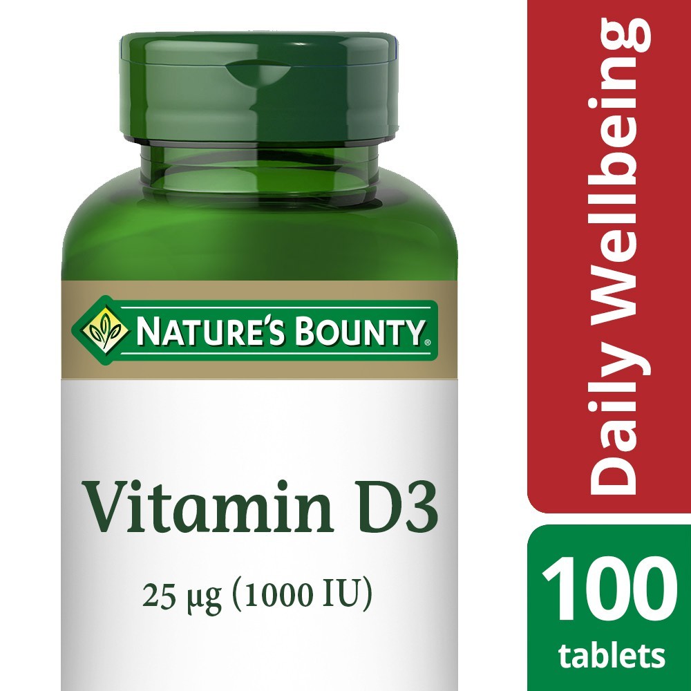 Nature'S Bounty Vitamin D3 25 µg (1000 IU)