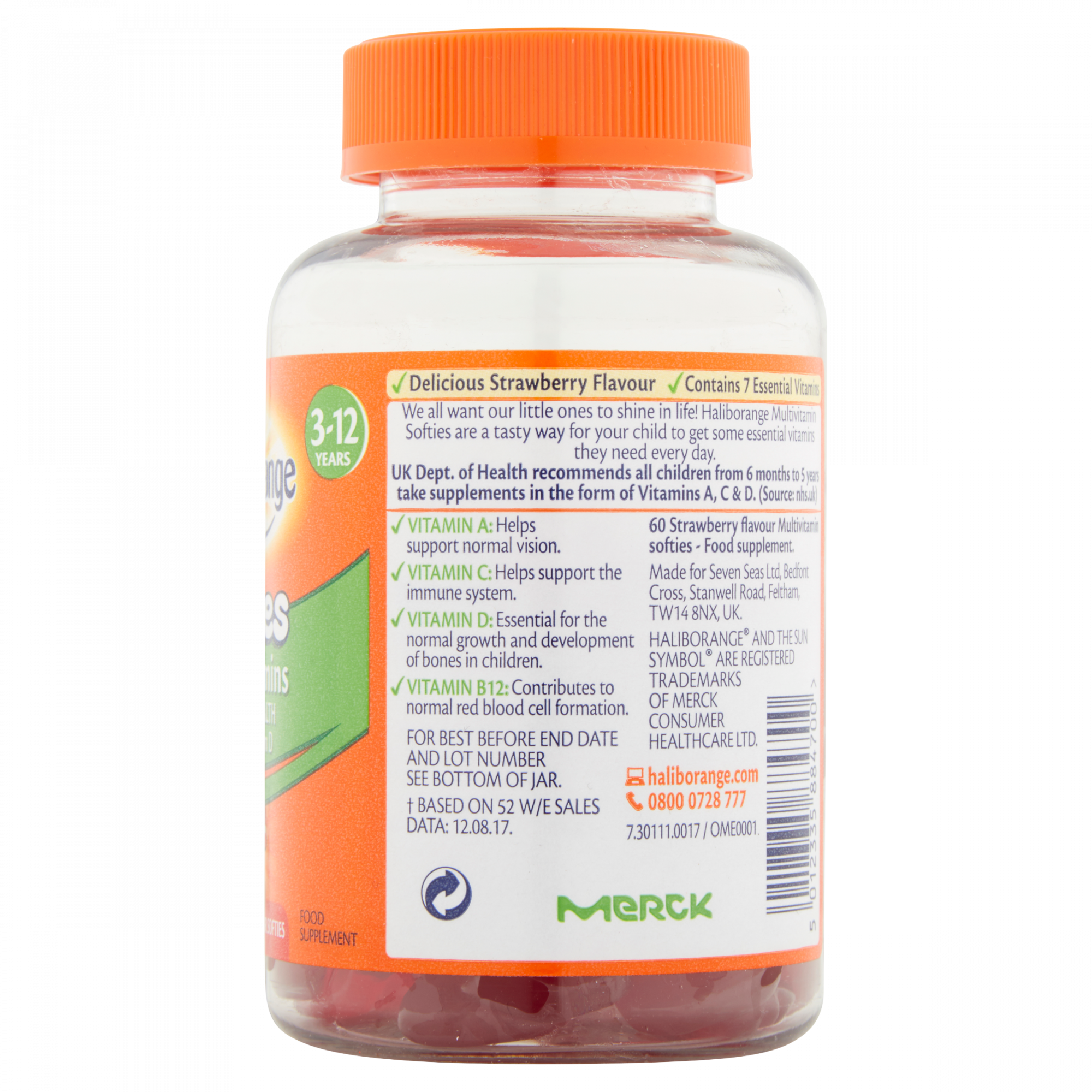 Haliborange Multivitamin Fruit Softies