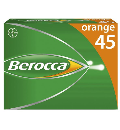 Berocca Eff Tab Orange