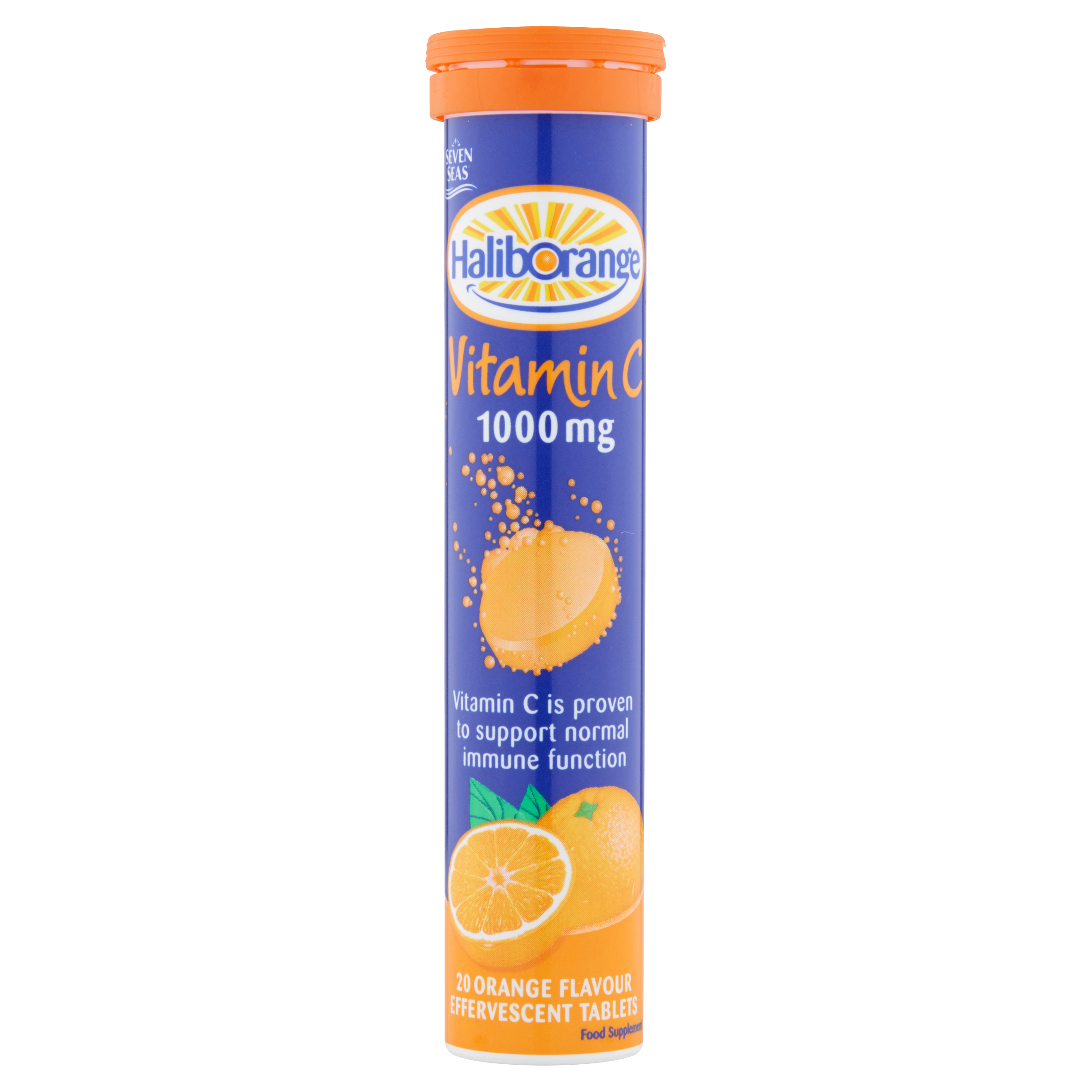 Haliborange Effervescent Vitamin 'C' Orange Flavour Tablets