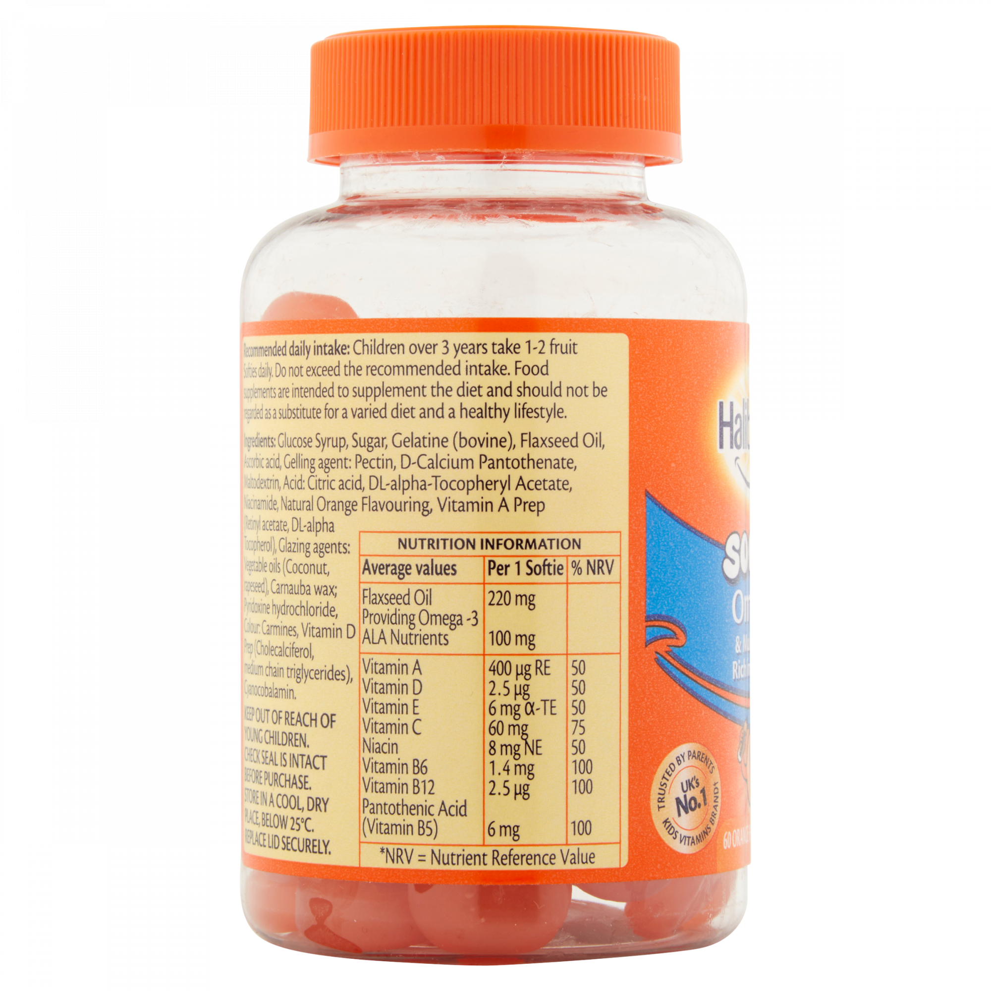 Haliborange Omega 3 Orange Softies